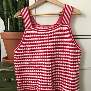 NWT Gap Crochet Tank XL